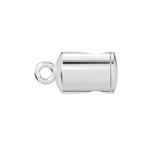 OEM 925 Silver Jewelry Accessories Vietnam Manufacturer Chuck Stopper Cord End <b>Clips</b> Bracelet Connector Necklace <b>Buckle</b> Clasp - Product Image 5