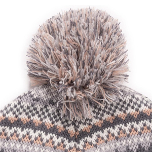 Outdoor Beanie Caps <b>for</b> <b>Men</b> Women Design Beanies With Pom Pom Gray Acrylic <b>Winter</b> <b>Hat</b> Unisex - Product Image 2