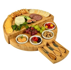 เขียงไม้เครื่องครัวเขียงหั่นชีสเขียงสแตนเลส2024 - Product Image 1
