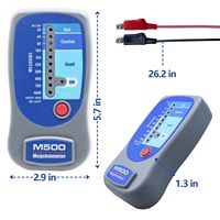 Testeur d'isolation M500 MEGOHMMETER, compatible avec le mégohmmètre électronique SupcoM500, testeur multimètre