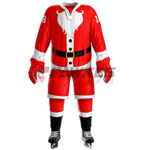 Conjunto de uniformes de hockey sobre hielo de diseño personalizado al por mayor conjuntos de uniformes de hockey sobre hielo mejor entrenamiento de la Copa del Mundo - Product Image 1