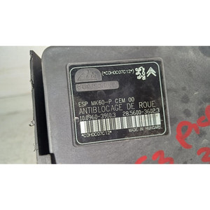 CENTRALINE ABS CITROEN C3 Picasso 10.0960-3910.3/28.5600-3602.3/9666392480 DV6TED4-9HZ-9H01 diesel 1560 (08>) - Product Image 2