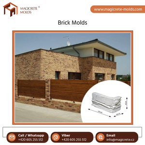 Molde de silicona de ladrillo de cemento decorativo para pared, suministro a granel de alta calidad, para compradores genuinos al por mayor - Product Image 2