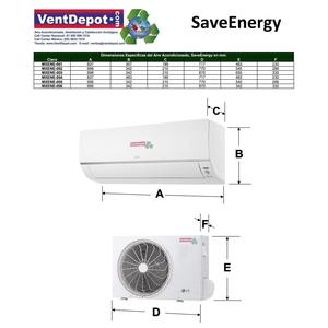 เครื่องปรับอากาศแบบแพ็คเกจ, MXENE-006, 24000BTU, 2 ตัน, R - Product Image 3