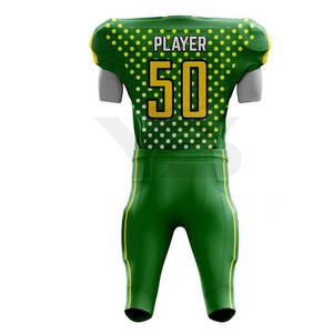 Nueva ropa deportiva de fútbol uniforme americano hecho a medida buena calidad conjunto de uniformes de fútbol americano - Product Image 2