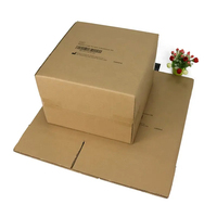 Boîte d'expédition d'emballage en papier carton ondulé avec impression couleur écologique personnalisée boîte en carton pour livraison expédition