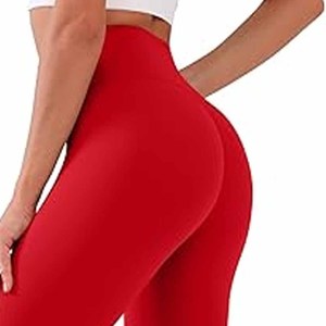 Venta al por mayor de cintura alta deportes entrenamiento Yoga medias gimnasio Fitness Leggings suaves para las mujeres sin costuras Leggings de las mujeres - Product Image 2