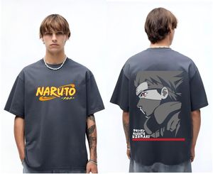 Calidad Premium 100% algodón cuello redondo media manga ajuste cómodo marca personalizada sobre el tamaño impreso teñido camisetas de verano para hombres - Product Image 3