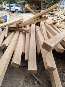 Bois de teck scié sur mesure, durable et fiable, qualité B, séchage à l'air commercial, stockage, 15-20% d'humidité, longueur 215 cm, 2,15 m - Product Image 6