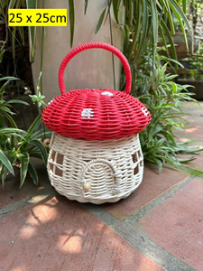 Eco Friendly Wicker <b>Christmas</b> Ornaments <b>Set</b> Natural Grass Holiday Hanging Decor Wholesale Manufacturer Export - Product Image 3