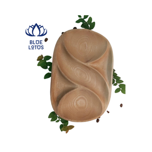 Décoration de vaisselle en bois personnalisée la plus écologique et vintage du Vietnam Lotus bleu - Product Image 1
