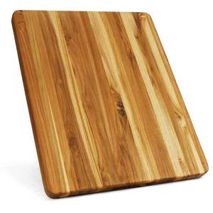 เขียงทำจากไม้อะคาเซียธรรมชาติทำด้วยมือมีสไตล์และทนทานไม้พายเสิร์ฟพร้อมที่จับทำด้วยมือ - Product Image 1