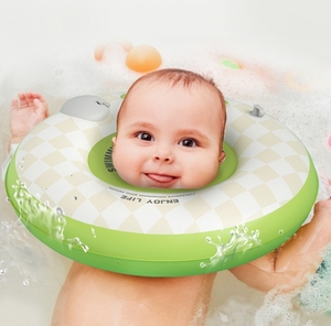 Anello girocollo per neonati e neonati, per nuoto, per bambini, galleggiante per collari da doccia, per nuoto, galleggiante per collo