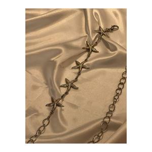 เข็มขัดคาดเอวผู้หญิง Star Detail, เข็มขัดสำหรับชุดเดรส, เข็มขัดสำหรับกระโปรง, เข็มขัดสำหรับกางเกง - สีเงิน - Product Image 6