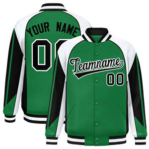 Chaquetas Universitarias de Alta Calidad para Hombre, Chaquetas Letterman Lisas con Logotipo Personalizado, Tallas Grandes, Venta al por Mayor para la Temporada de Invierno - Product Image 4