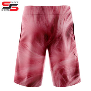 Nueva venta al por mayor verano liso secado rápido hombres tronco pantalones cortos Trackshorts Swimpant impresión natación tabla playa corto para hombres - Product Image 2