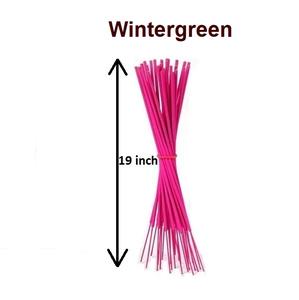 Varillas de incienso de 19 pulgadas Varillas de incienso de Wintergreen naturales Suministro al por mayor de la mejor marca (rosa) - Product Image 1