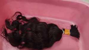 Vente en gros pas cher en vrac Body Wave Bundles de cheveux bruts vierges 100% Remy Extensions de cheveux Double Drawn Bundles bruts - Product Image 3