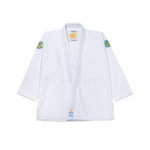 BJJ estilo personalizado Unisex JiuJitsu Kimono algodón Karate Gi para entrenamiento de artes marciales servicio OEM disponible - Product Image 1