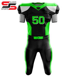 Nouveauté Tenue d'équipe respirante Tenue de football américain Fabriqué en usine OEM Design Maillot de football américain avec pantalon assorti - Product Image 2