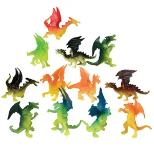 Oem Mini 4 Tot 6 Jaar Kleine Dierfiguren 3d Dinosaurus Model Voor Kinderen Plastic Dinosaurus Speelgoed