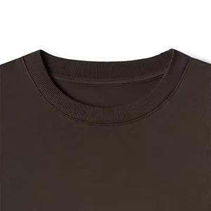 GSM 220G 16 colores adultos hombro suelto hombres camiseta de gran tamaño con logotipo personalizado bordado impresión - Product Image 3