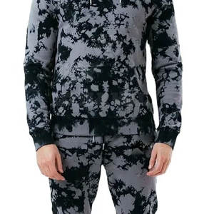 Ensemble de survêtement unisexe de haute qualité, respirant, délavé à l'acide, design personnalisé, 100% coton, style hiver, sweat-shirt et pantalon de survêtement pour adultes - Product Image 4