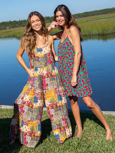 2024 primavera otoño mujer sólido Plaid Casual Maxi vestido sin mangas gran dobladillo A-Line de punto cuello redondo cintura Natural ecológico - Product Image 4