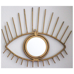 Alta calidad Vintage moderno redondo estrella ráfaga diseño decorativo espejo de baño espejo montado en la pared - Product Image 3