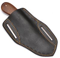 Couteau pliant à lame torsadée en acier Damas fait main Trend Blades, manche en bois de rose, acier à haute teneur en carbone, pour le camping et la chasse en extérieur