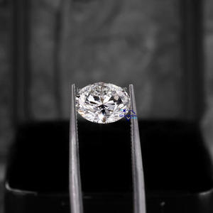 Joyería de diamantes de corte brillante ovalado cultivado en laboratorio suelto de alta calidad Color DEF 1,62 CT al por mayor excelente para fabricantes de joyas - Product Image 3