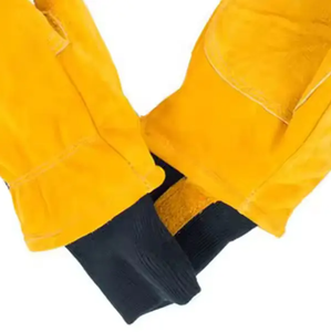 Guantes de trabajo de desgaste industrial de construcción Guantes de trabajo de cuero de buena calidad Guantes DE TRABAJO DE SEGURIDAD DE Venta caliente - Product Image 6