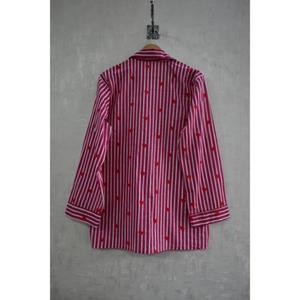 Conjunto de Pijama de Verano de Algodón con Estampado Floral Hecho a Mano para Mujer, Suave, Transpirable, de Secado Rápido, Informal, de Lujo, Ropa de Dormir - Product Image 4