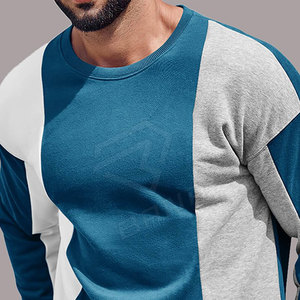 Venta caliente Sudadera de algodón ajustada hecha a medida para hombres-Nuevo diseño inteligente con manga larga transpirable y suave para el invierno - Product Image 6