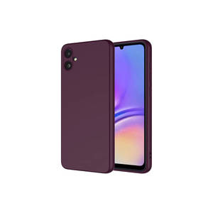 Étui de protection en silicone violet foncé de qualité supérieure pour Samsung Galaxy A05-NXXA Édition Mara, coque douce au toucher, modèle 8i Plus Styles - Product Image 1