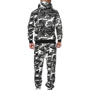 2025 survêtements en molleton de coton de qualité supérieure pour hommes, survêtements mélangés noirs à panneaux multiples pour hommes - Product Image 4