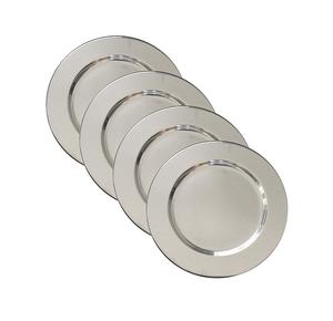 Assiette de présentation ronde en métal doré antique, vaisselle et assiettes faites à la main pour les événements de mariage luxueux, décoration de fêtes - Product Image 3