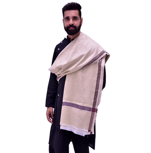 2024 de punto primavera hombres moda personalizada invierno diseñadores chales de lana al por mayor transpirable 100% chales de lana Merino - Product Image 2