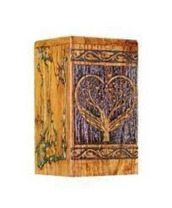 Urnas de cremación de madera modernas de Venta caliente, urnas decorativas para entierro funerario hechas a mano para hombre y mujer a bajo precio - Product Image 4