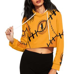 Sudadera con Capucha de Cuello Alto para Mujer, Estilo Funcional, Holgada, Talla XL, Forro Sólido, Servicio OEM Disponible, Impresión Personalizada - Product Image 3