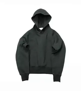 Sweat à capuche pour hommes avec logo imprimé Tissu en coton Style de rue à la mode Sweat à capuche imprimé à manches longues - Product Image 4