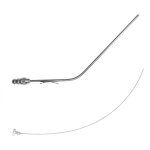 Tubo de succión mastoideo de cánula de succión Frazier de alta calidad en ángulo de 7 pulgadas y 18cm para uso médico hospitalario - Product Image 5