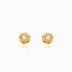 Pendientes de oro Velora Bloom Lab-Grown Diamond Stud - Product Image 6
