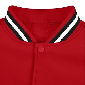 Chaqueta universitaria de béisbol de lana para hombre de alta calidad para chaqueta universitaria bordada de invierno con logotipo frontal recubierto - Product Image 4