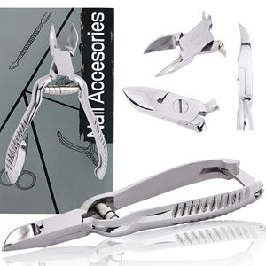 Nouveau style coupe-ongles avec baril coupe-cuticules à ressort couleur et logo personnalisés outils pour ongles de beauté poignée ergonomique écologique - Product Image 1