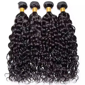 Paquetes de ondas de cabello humano brasileño virgen 100%, paquetes de cabello humano brasileño Remy, cabello virgen suelto rizado profundo - Product Image 4