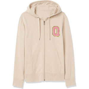 เสื้อฮู้ดซิปปักลาย 3 มิติ คลาสสิก-เสื้อผ้าสตรีทแวร์ผ้าฝ้ายสำหรับฤดูใบไม้ร่วง - Product Image 5