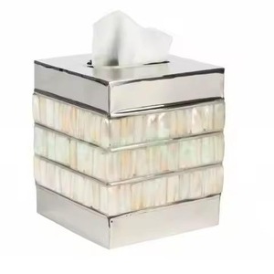 กล่องทิชชู่ไม้ใส่ผ้าเช็ดปากสำหรับร้านอาหารโรงแรมโต๊ะสำหรับตกแต่งโต๊ะ - Product Image 5