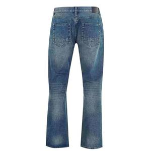 Última Novedad en Jeans Rectos Lavados para Hombre, 100% Algodón Ecológico, Azul Personalizado de Bangladesh - Product Image 2
