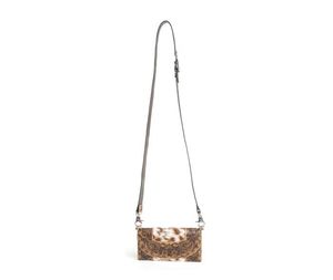 Nueva Cartera de Mano de Cuero Vacuno Genuino de Primera Calidad para Mujer, Estilo Bohemio Vintage, Hecha a Mano, con Estampados de Animales, Estilo Occidental - Product Image 2